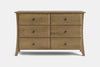 Lynbrook 6 Drawer Lowboy