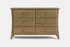 Lynbrook 6 Drawer Lowboy