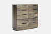 McKenzie 10 Drawer Chest - Ash