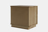 McKenzie 2 Drawer Bedside Table - Ash
