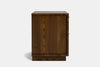 McKenzie 2 Drawer Bedside Table - Ash