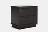 McKenzie 2 Drawer Bedside Table - Ash
