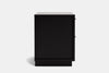 McKenzie 2 Drawer Bedside Table - Ash