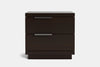McKenzie 2 Drawer Bedside Table - Pine