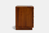 McKenzie 2 Drawer Bedside Table - Ash