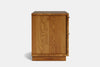 McKenzie 2 Drawer Bedside Table - Ash