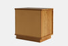 McKenzie 2 Drawer Bedside Table - Ash