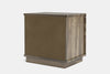 McKenzie 2 Drawer Bedside Table - Ash
