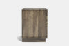 McKenzie 2 Drawer Bedside Table - Ash