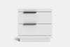 McKenzie 2 Drawer Bedside Table - Pine