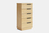McKenzie 5 Drawer Lingerie Chest - Pine