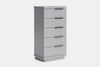 McKenzie 5 Drawer Lingerie Chest - Pine