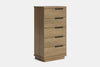 McKenzie 5 Drawer Lingerie Chest - Pine