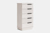 McKenzie 5 Drawer Lingerie Chest - Ash