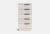 McKenzie 5 Drawer Lingerie Chest - Ash