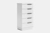 McKenzie 5 Drawer Lingerie Chest - Pine