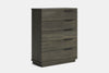 McKenzie 5 Drawer Tallboy - Pine