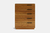 McKenzie 5 Drawer Tallboy - Ash