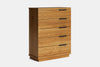 McKenzie 5 Drawer Tallboy - Ash