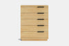McKenzie 5 Drawer Tallboy - Pine