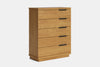 McKenzie 5 Drawer Tallboy - Pine