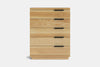 McKenzie 5 Drawer Tallboy - Ash