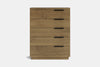 McKenzie 5 Drawer Tallboy - Pine