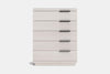 McKenzie 5 Drawer Tallboy - Ash