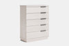 McKenzie 5 Drawer Tallboy - Ash