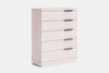 McKenzie 5 Drawer Tallboy - Pine