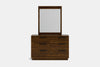 McKenzie 6 Drawer Dresser & Mirror - Ash