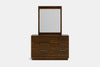 McKenzie 6 Drawer Dresser & Mirror - Ash