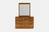 McKenzie 6 Drawer Dresser & Mirror - Ash
