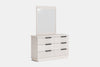 McKenzie 6 Drawer Dresser & Mirror - Ash