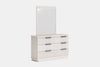 McKenzie 6 Drawer Dresser & Mirror - Ash