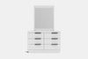 McKenzie 6 Drawer Dresser & Mirror - Pine