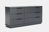 McKenzie 6 Drawer Large Lowboy - Pine