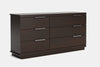 McKenzie 6 Drawer Large Lowboy - Pine