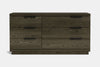 McKenzie 6 Drawer Large Lowboy - Ash