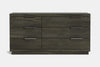 McKenzie 6 Drawer Large Lowboy - Pine