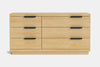 McKenzie 6 Drawer Large Lowboy - Pine