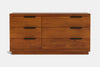 McKenzie 6 Drawer Large Lowboy - Pine