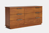 McKenzie 6 Drawer Large Lowboy - Pine