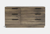 McKenzie 6 Drawer Large Lowboy - Ash