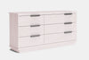McKenzie 6 Drawer Large Lowboy - Pine