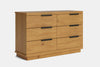 McKenzie 6 Drawer Lowboy - Pine