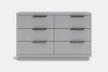 McKenzie 6 Drawer Lowboy - Pine