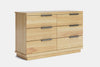 McKenzie 6 Drawer Lowboy - Ash