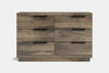 McKenzie 6 Drawer Lowboy - Ash