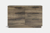 McKenzie 6 Drawer Lowboy - Ash